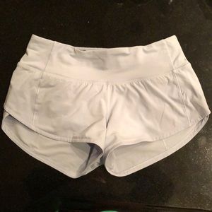 Lululemon Speed Up Low-Rise Lined Shorts 2.5”. Size 0. Gently worn